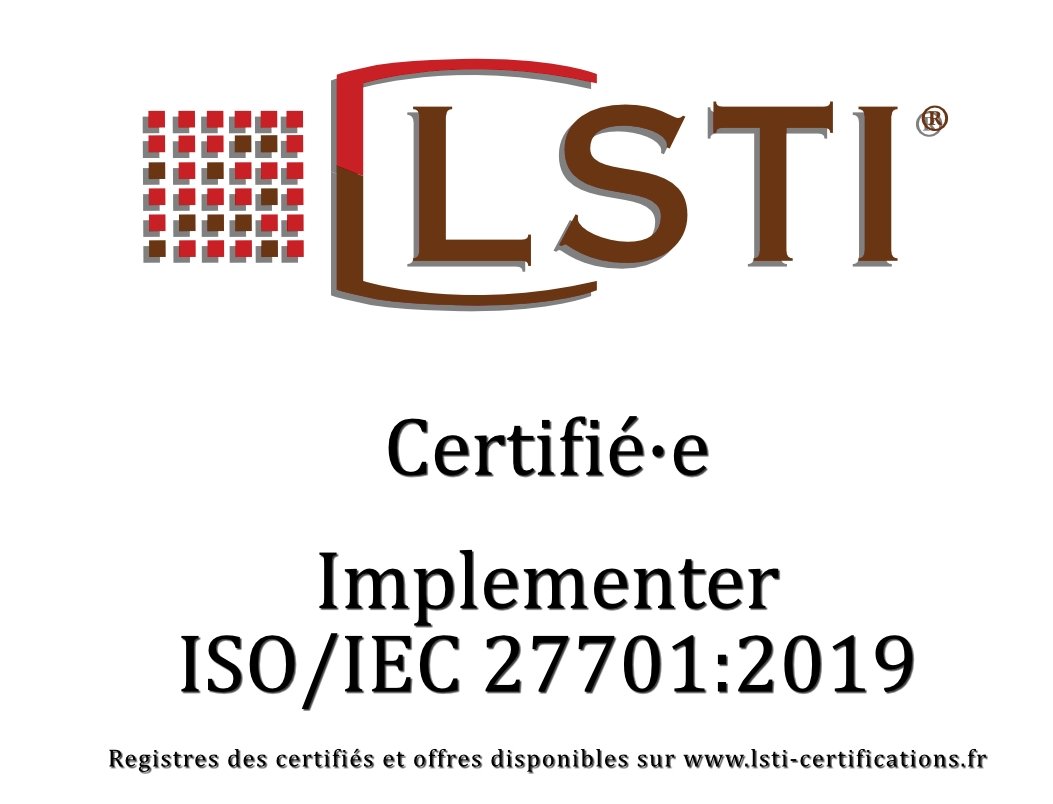 ISO 27701, PIMS, protection des données personnelles.